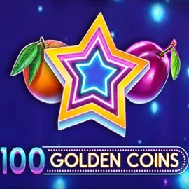 100 Golden Coins logo – Slots by Amusnet Interactive at Catspins Casino