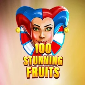 Official Slots logo: 100 Stunning Fruits by SYNOT Games at Catspins Casino