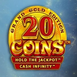 20 Coins Grand Gold Edition casino game by Wazdan – featured logo at Catspins Casino