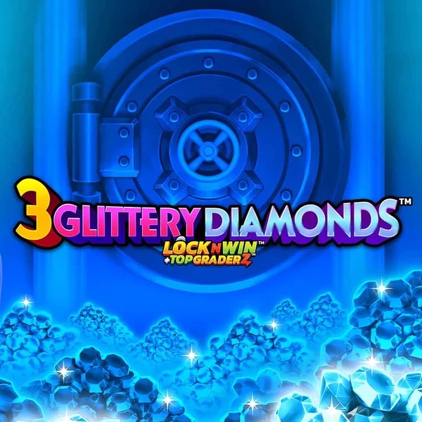 Play 3 Glittery Diamonds slot by PearFiction Studios on catspinscasinoo.eu