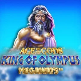 Slots logo of Age Of The Gods: King of Olympus Megaways from Origins at Catspins Casino