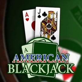 American Blackjack logo by Habanero at Catspins Casino