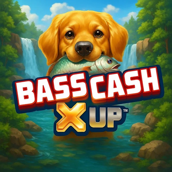 Bass Cash X UP online game logo by Alchemy Gaming on catspinscasinoo.eu