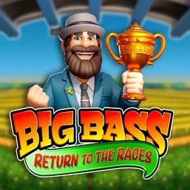 Big Bass Return to the Races by Pragmatic Play, showcased at catspinscasinoo.eu – game logo