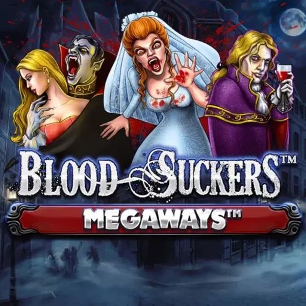 Blood Suckers Megaways by Red Tiger Gaming, showcased at catspinscasinoo.eu – game logo