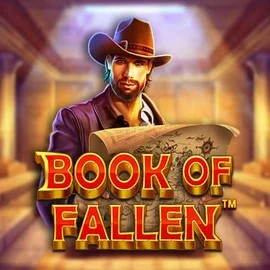 Book Of Fallen casino game by Pragmatic Play – featured logo at Catspins Casino