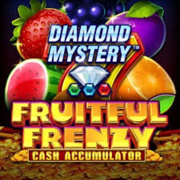 Diamond Mystery Fruitful Frenzy Cash Accumulator logo – Slots by Greentube at Catspins Casino