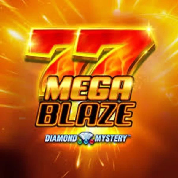 Diamond Mystery Mega Blaze slot icon by Greentube, available at Catspins Casino
