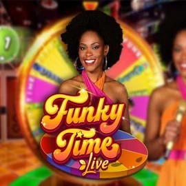 Funky Time slot visual from Evolution available on catspinscasinoo.eu