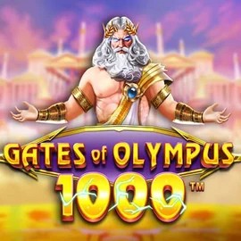 Gates of Olympus 1000 casino game by Pragmatic Play – featured logo at Catspins Casino