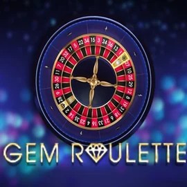 Gem Roulette slot visual from iSoftBet available on catspinscasinoo.eu