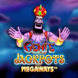 Genie Jackpots Megaways casino game by Blueprint Gaming – featured logo at Catspins Casino