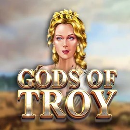 Gods of Troy logo – Slots by Red Tiger Gaming at Catspins Casino