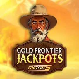 Gold Frontier Jackpots FastPot5 online game logo by Yggdrasil on catspinscasinoo.eu