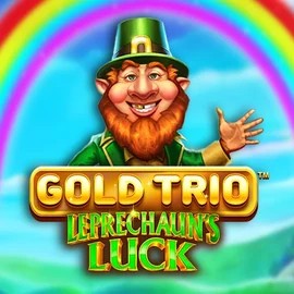 Gold Trio Leprechaun's Luck slot icon by Playtech, available at Catspins Casino