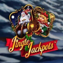 Jingle Jackpots slot visual from Dragon Gaming available on catspinscasinoo.eu