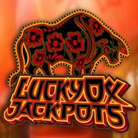 Lucky Ox Jackpots logo by Rival at Catspins Casino