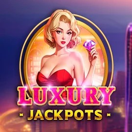 Luxury Jackpots by Triple Cherry, showcased at catspinscasinoo.eu – game logo