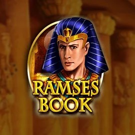 Ramses Book Deluxe by Gamomat, showcased at catspinscasinoo.eu – game logo