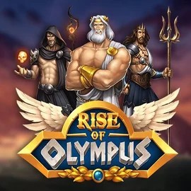 Rise of Olympus online game logo by Play'n GO on catspinscasinoo.eu