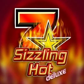 Enjoy Sizzling Hot Deluxe by Novomatic – logo hosted on catspinscasinoo.eu