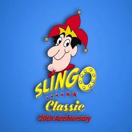 Slingo Classic 20th Anniversary slot icon by Slingo, available at Catspins Casino