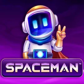 Spaceman slot logo by Pragmatic Play at Catspins Casino