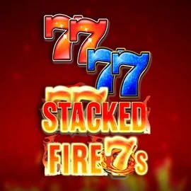 Official Slots logo: Stacked Fire 7s by Inspired Gaming at Catspins Casino