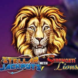 Play the Stellar Jackpots with Serengeti Lions slot by Lightning Box Game on Catspins Casino
