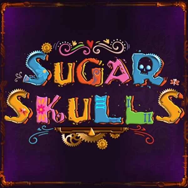 Sugar Skulls logo – Slots by Booming Games at Catspins Casino