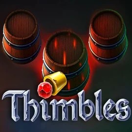 Thimbles casino game by Evoplay – featured logo at Catspins Casino