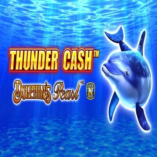 Thunder Cash Dolphins Pearl casino game by Novomatic – featured logo at Catspins Casino