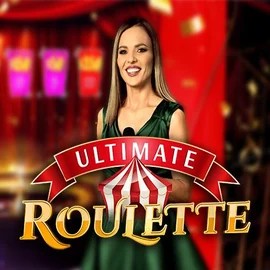 Ultimate Roulette online game logo by Ezugi on catspinscasinoo.eu