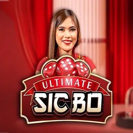 Official Live Casino logo: Ultimate Sic Bo by Ezugi at Catspins Casino