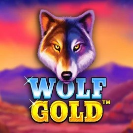 Wolf Gold slot icon by Pragmatic Play, available at Catspins Casino