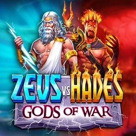 Zeus vs Hades: Gods of War online game logo by Pragmatic Play on catspinscasinoo.eu